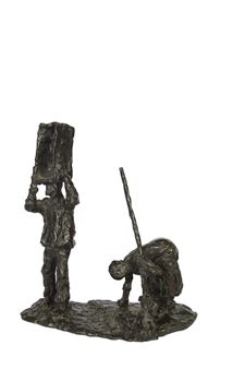 Homme et femme au labeur - Gaston Broquet