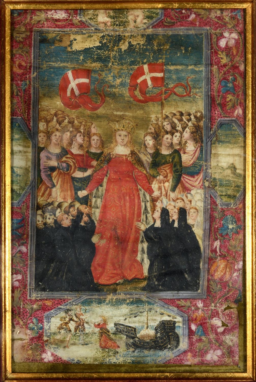 THE BETROTHAL OF ST. URSULA by The Spanish Forger, 1930