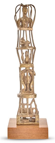 Totem-Caged by Dorothy Dehner, 1955