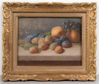 Nature morte aux fruits - Eugenie Saint Pelletier