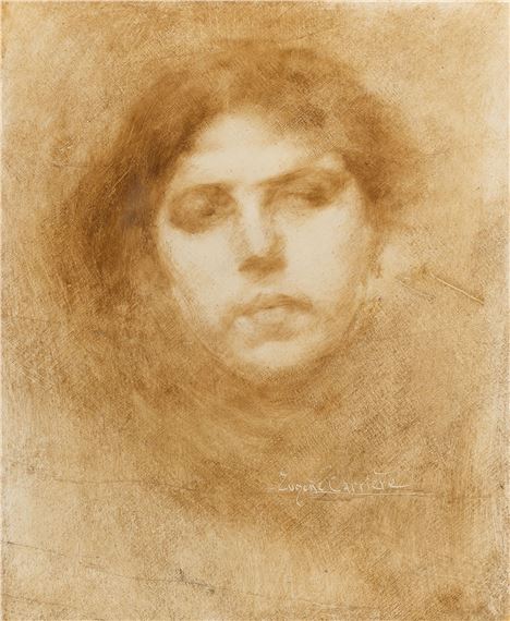 Tete de Femme by Eugène Carrière
