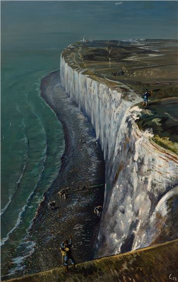 Yport by Leonid Berman, 1954