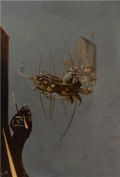 Near Burano by Leonid Berman, 1954