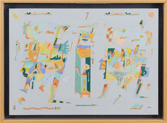 Ipertelia della comunicazione con sfinge esoterica - Pino Chimenti