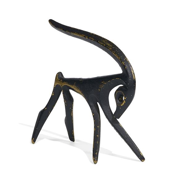 gazelle table sculpture by Frederick Weinberg, 1960s