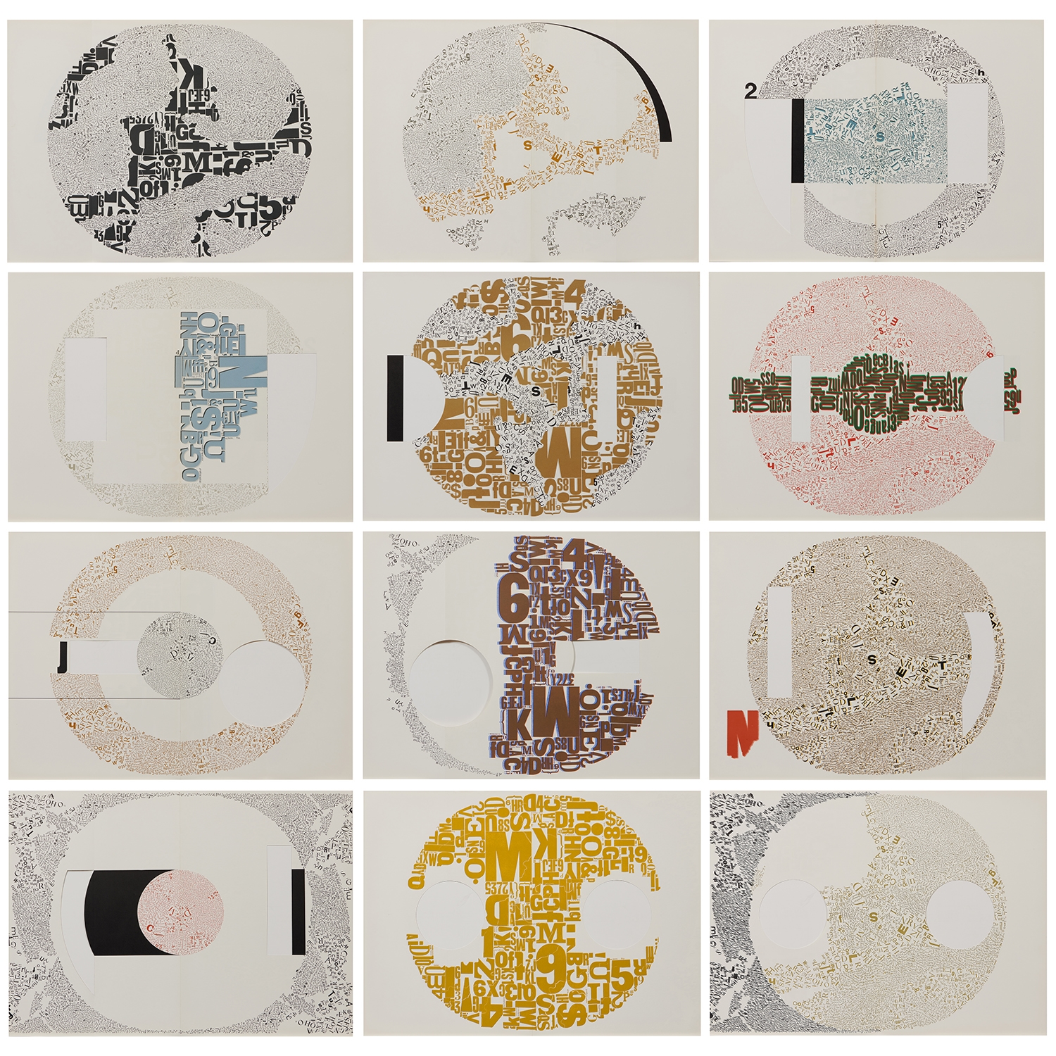 Artwork by Werner Pfeiffer, Liber Mobile Portfolio, Made of color lithograph