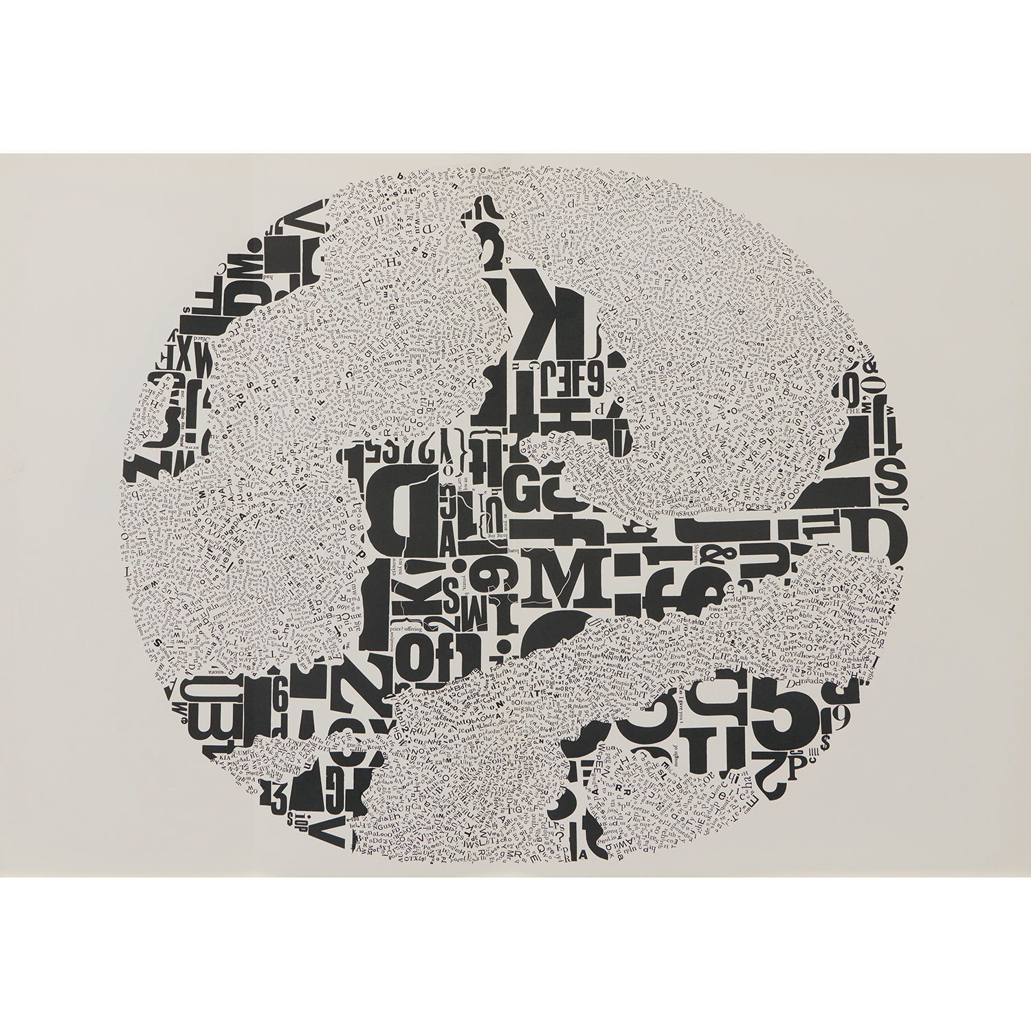 Artwork by Werner Pfeiffer, Liber Mobile Portfolio, Made of color lithograph