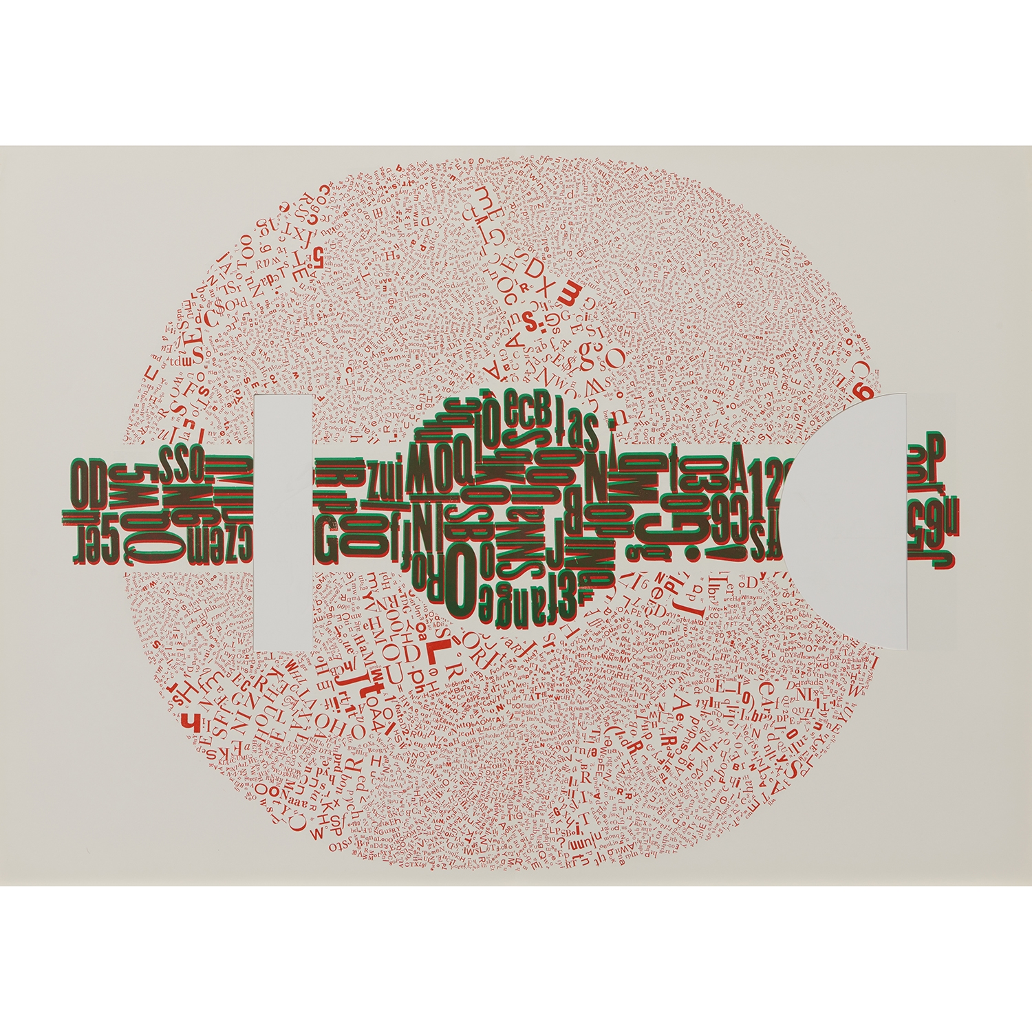 Artwork by Werner Pfeiffer, Liber Mobile Portfolio, Made of color lithograph