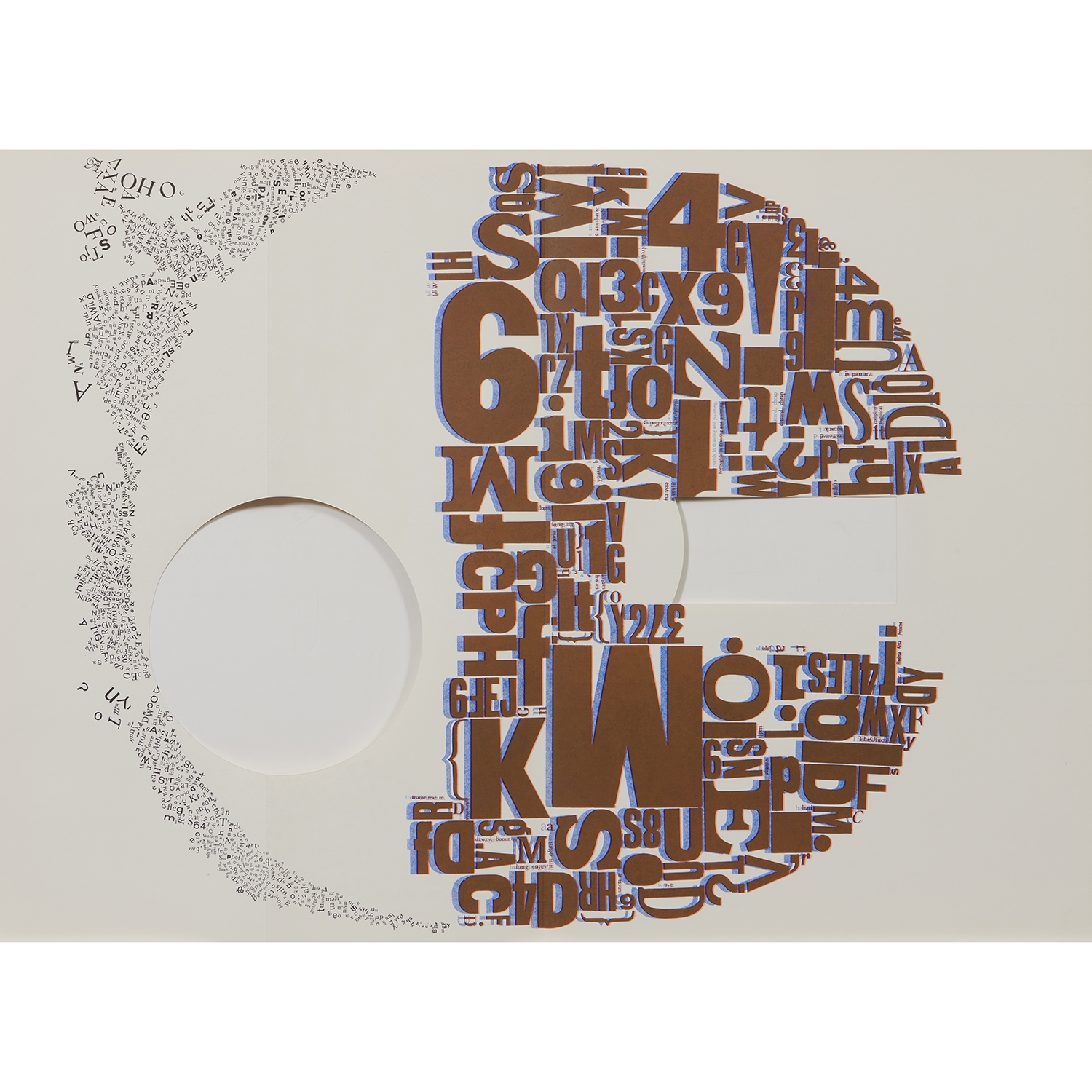 Artwork by Werner Pfeiffer, Liber Mobile Portfolio, Made of color lithograph