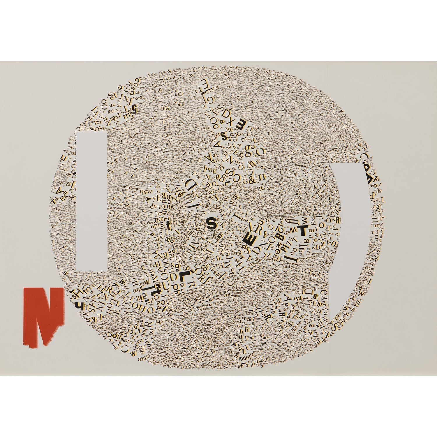 Artwork by Werner Pfeiffer, Liber Mobile Portfolio, Made of color lithograph