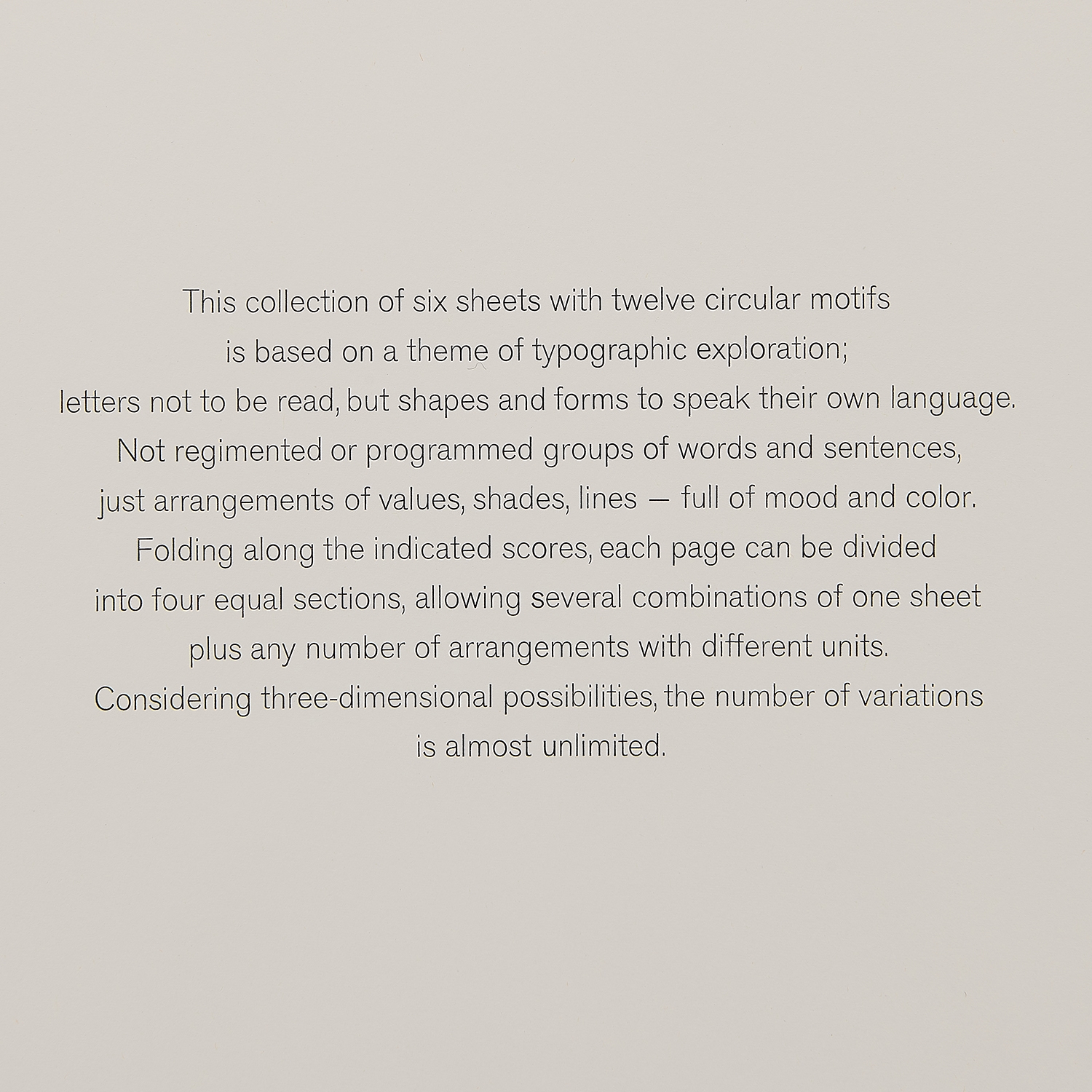 Artwork by Werner Pfeiffer, Liber Mobile Portfolio, Made of color lithograph