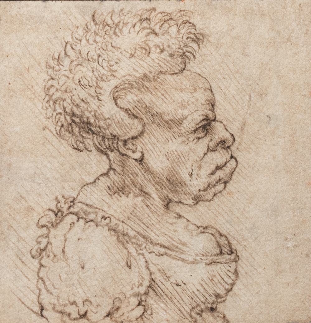 Leonardo da Vinci | Caricature of a woman | MutualArt