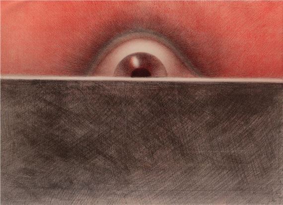 RAISING EYE by Rodolfo Abularach, 1970