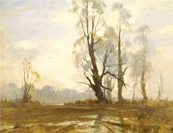 Suffolk Fields by Edward Wesson