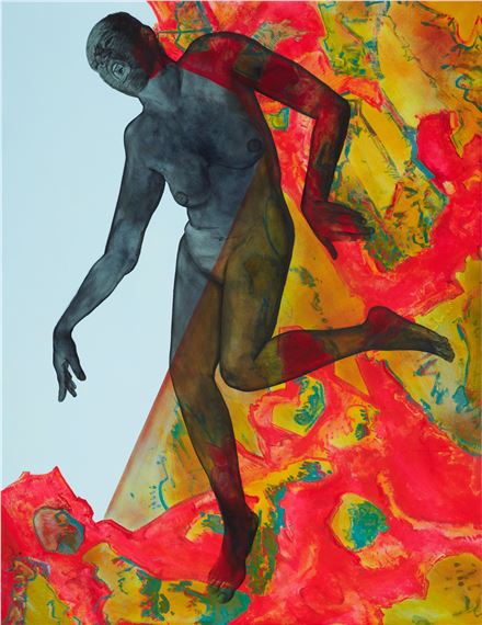 Reclining Nude (Nellie De Costa Smith) by Cy Gavin, Executed in 2017