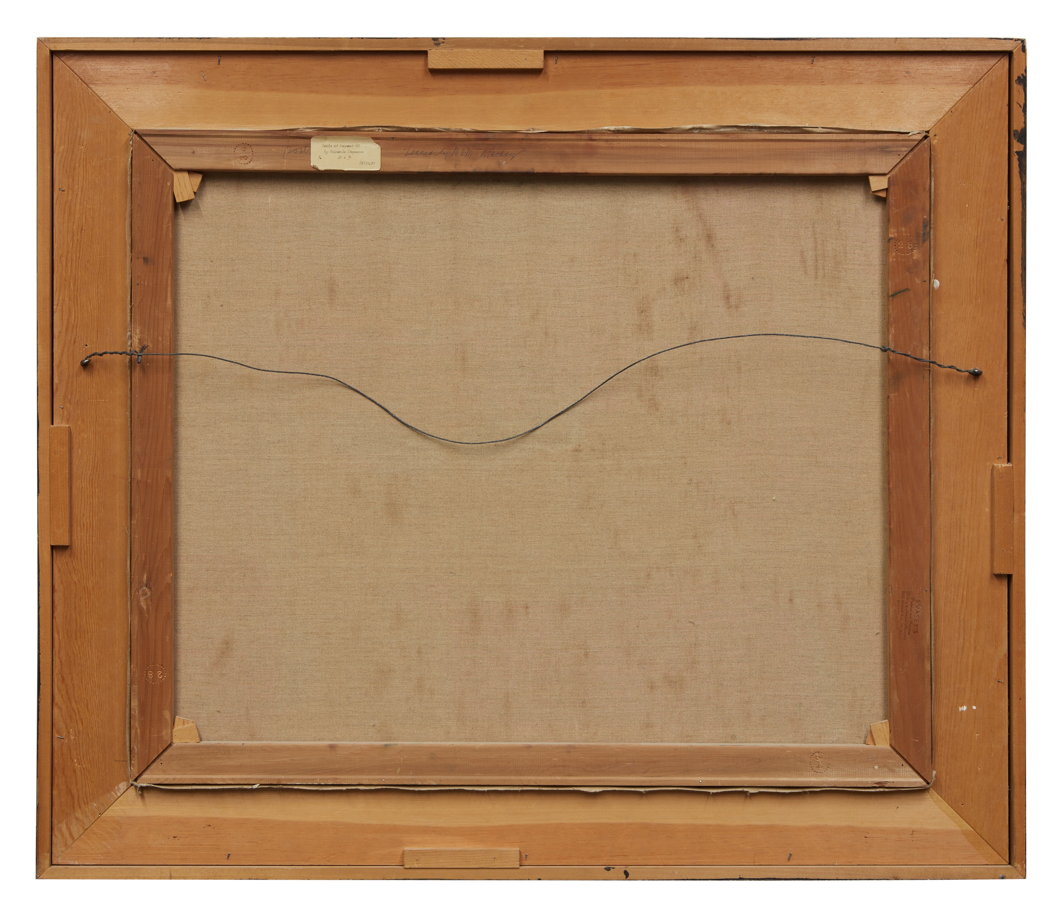 Artwork by Raimonds Staprans, Boats at Newport #2, Made of oil on canvas