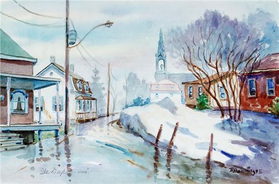 Ile Dupas, Qué by Maurice Domingue