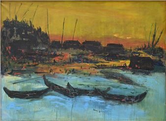 Fisherman at The Sea - Zaini