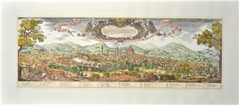 VEDUTA DELLA CITTÀ DI FIRENZE DAL MURICCIOLO DEL PRATO DEI PADRI DI SAN FRANCESCO AL MONTE - Valerio Spada‏