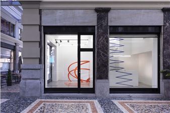Felice Varini - Buchmann Galerie, Lugano