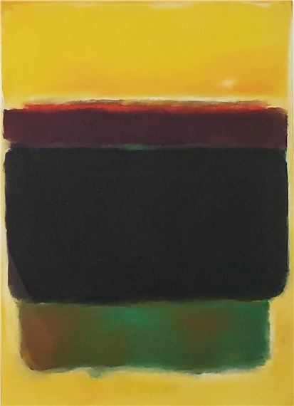 Yellow Black by Mark Rothko