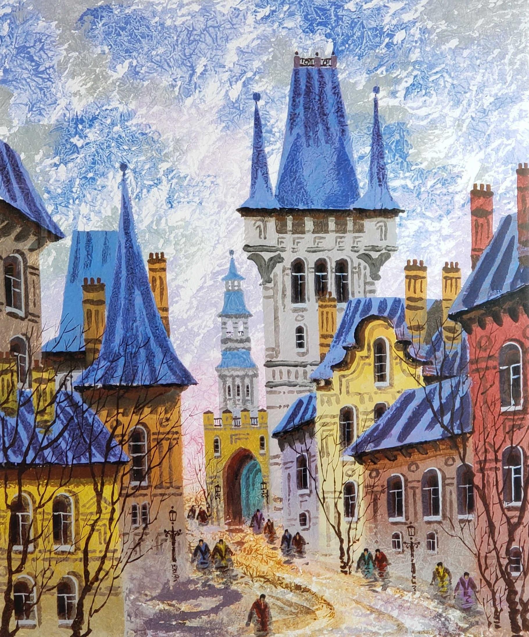 Anatole Krasnyansky Street of old prague MutualArt
