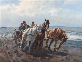 A Horse And Carriage - Jean Viski