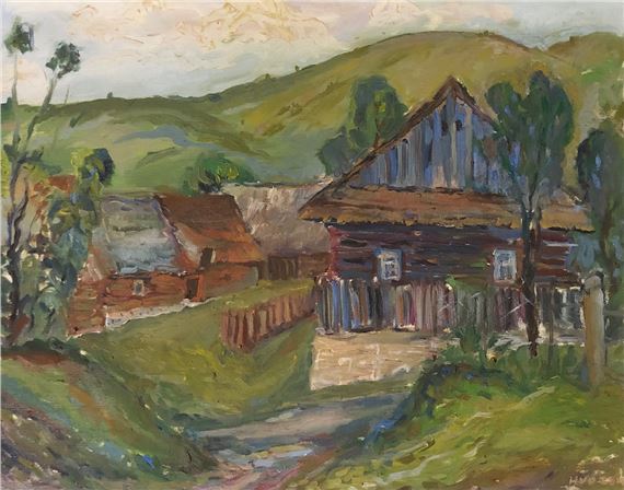 MOTÍV Z LECHNICE by Stanislav Hvozdík, 1993