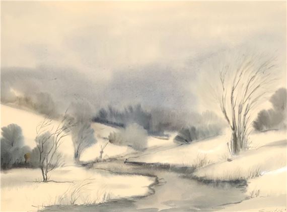 ZIMNÁ KRAJINA by Andrej Smolák, 1991