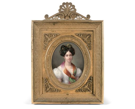 Pauline Augustin | Portrait de la Comtesse Rampon (1820) | MutualArt