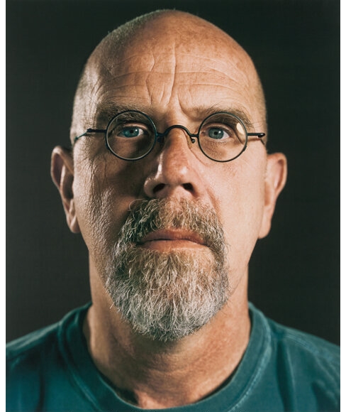 Untitled (Self Portrait) by Chuck Close, 2007