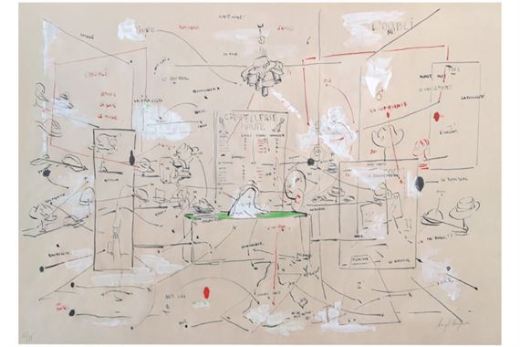 Angel Vergara | “Museum to scale / Chapellerie Haute” (2013) | MutualArt