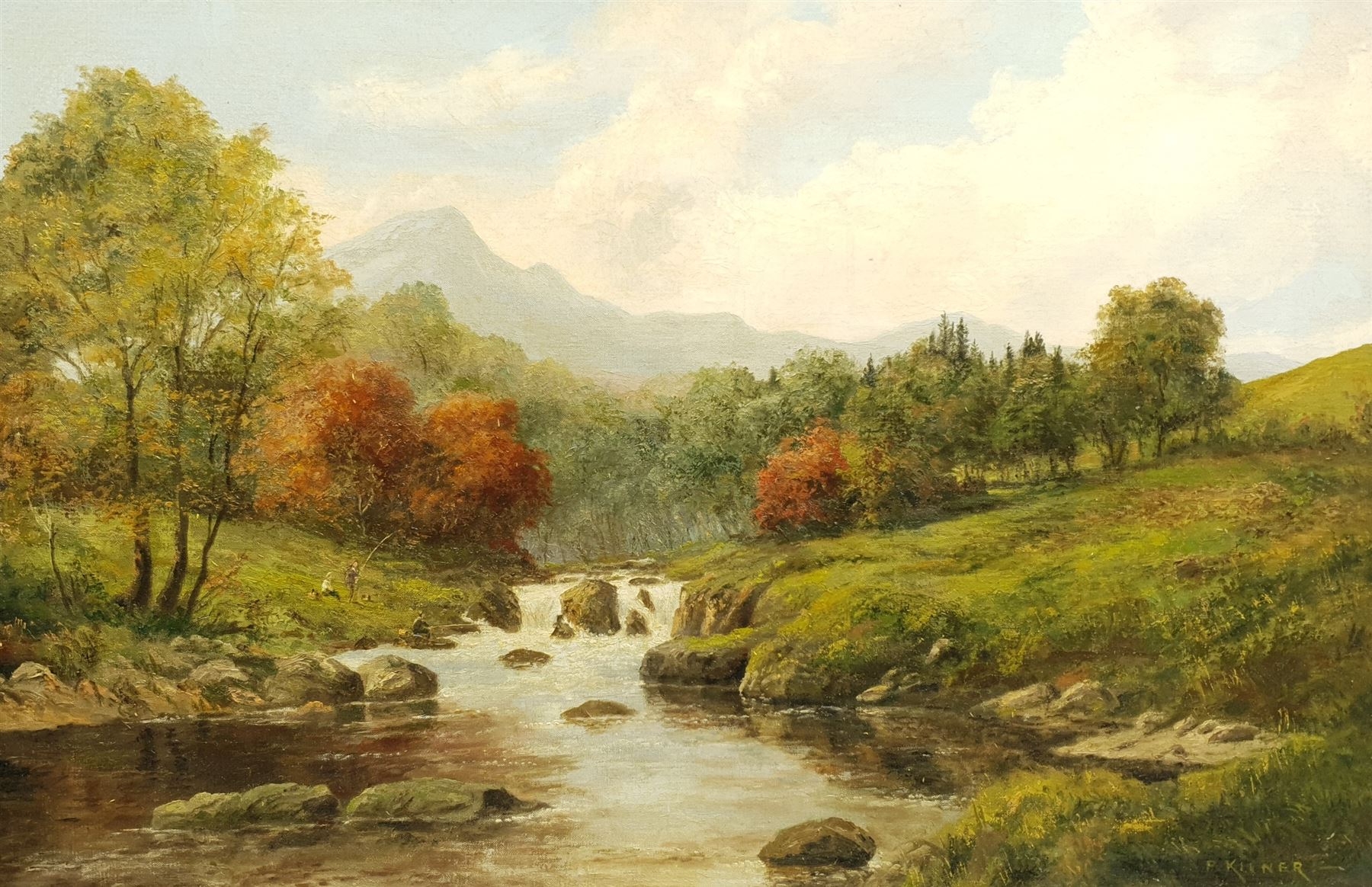 Philip Kilner | Upland River Landscapes | MutualArt