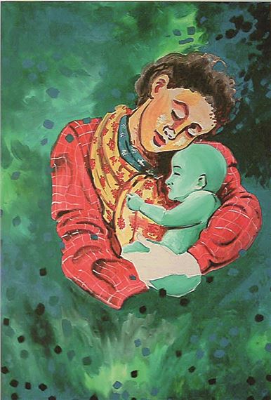 Madre natura e suo figlio Cecè by Bruno Zanichelli, 1989