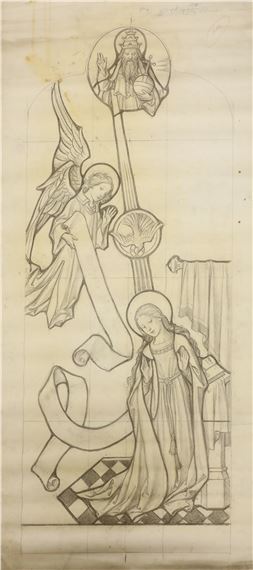 'The Blessed Virgin Mary', Kempley Church, Dymock, Gloucestershire; 'A swan', St Hugh's Church Amley, West Yorkshire by George Daniels