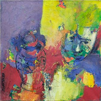 Still life with vase - Niki Zlatev