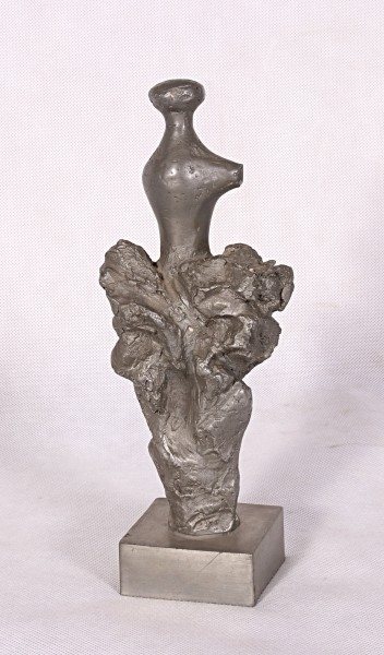 Artwork by Jan Zelenka, Barokní postava, Made of tin