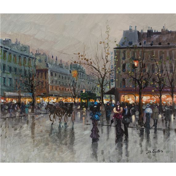 STREET SCENE PARIS - D. Cortes