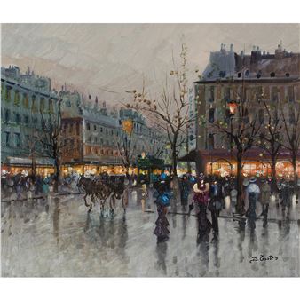 STREET SCENE PARIS - D. Cortes