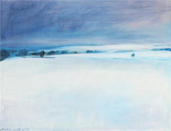Winter landscape by Ulrik Hoff, 2001
