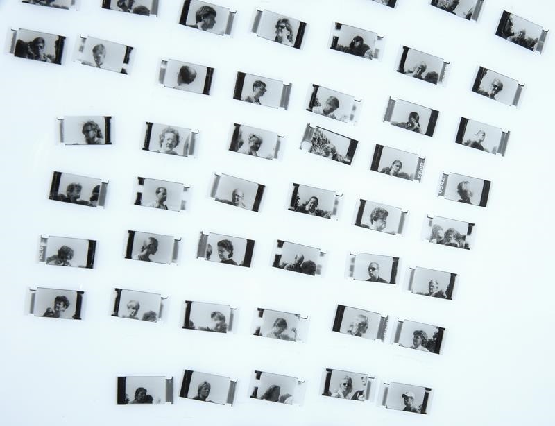 Artwork by Dryden Goodwin, One Thousand Nine Hundred and Ninety Seven, Made of light box