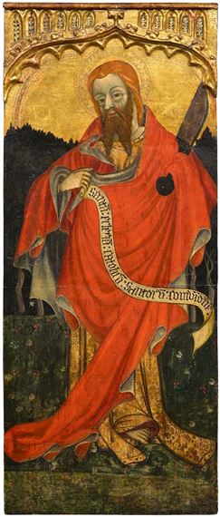 Pere Lembrí | The Apostle Matthew. (Circa 1410) | MutualArt