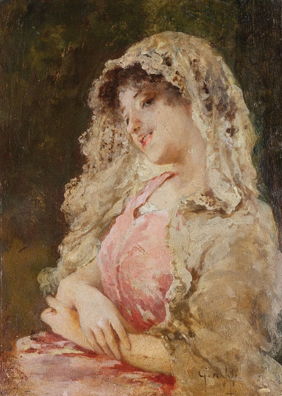 Gaetano de Martini GIRL'S STUDY MutualArt