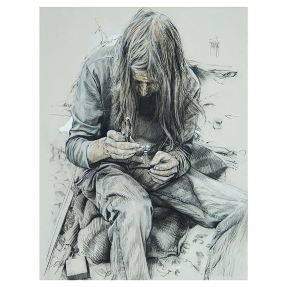 Personaje by Jose Luis Fuentetaja