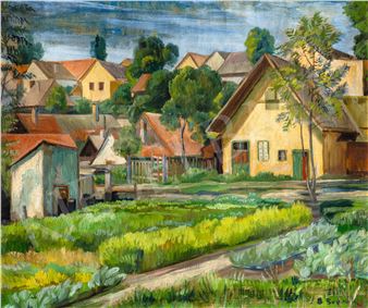 Detail of Szentendre - József Bánáti Sverák