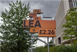 Smart data sculpture by first Plinth Award winner, Fabio Lattanzi Antinori, installed at Queen Elizabeth Olympic Park