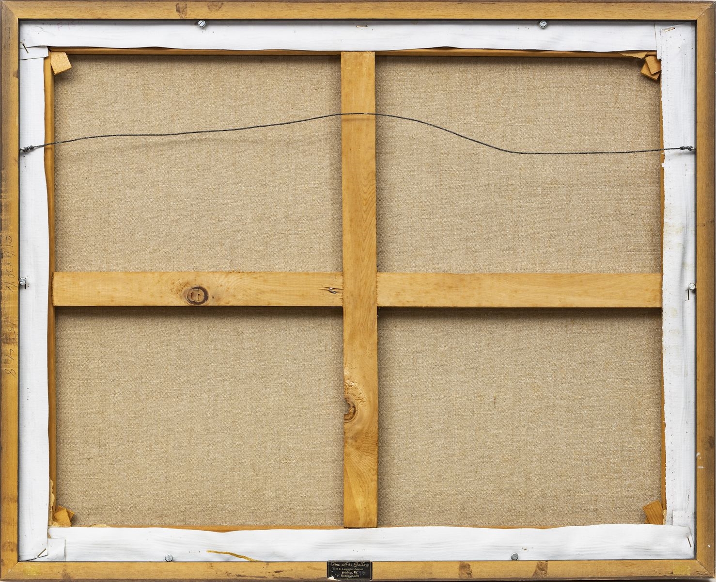 Artwork by Hal Singer, SEATED GUITARIST, Made of OIL ON CANVAS