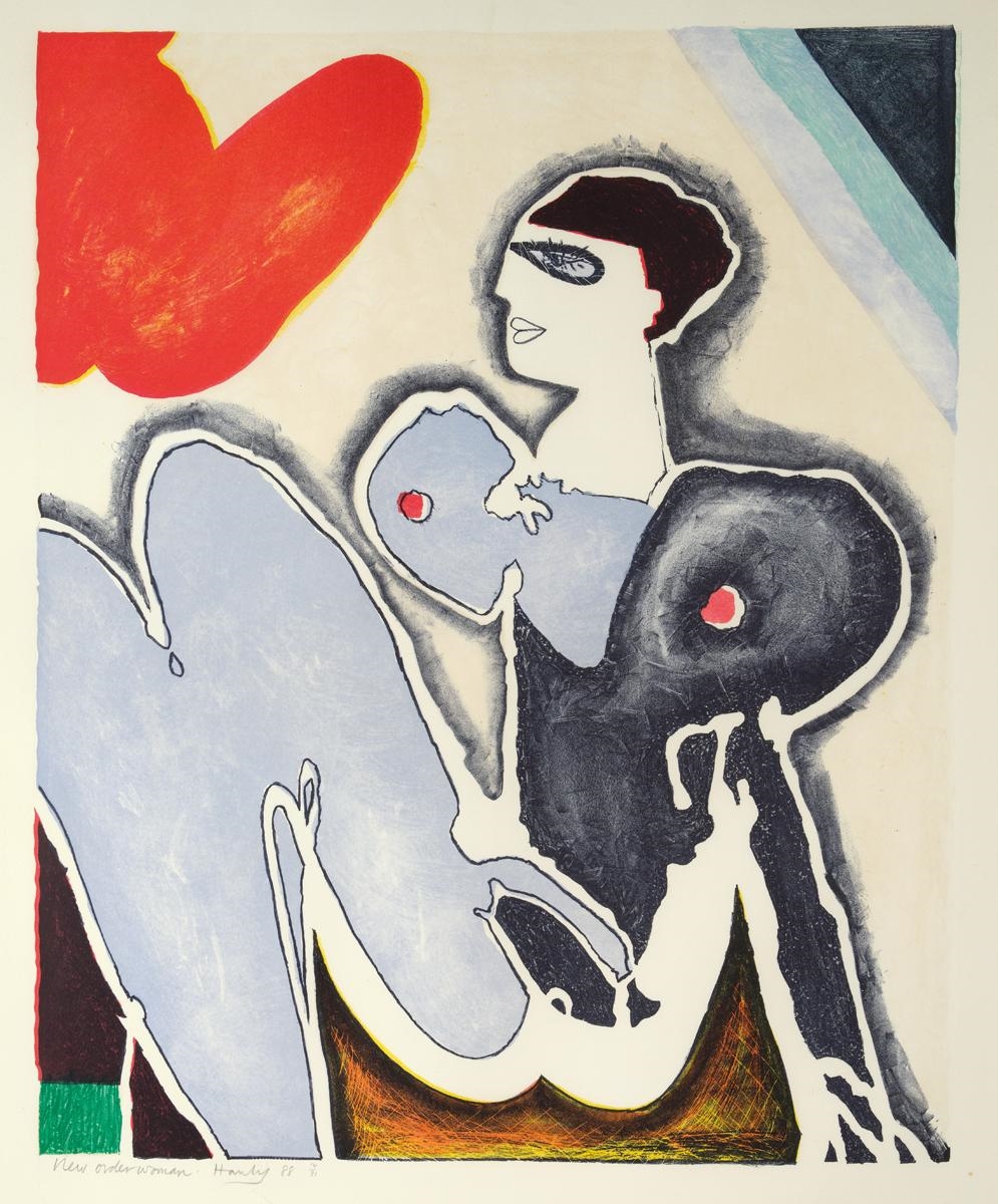 Pat Hanly | Observing the Beautiful (1988) | MutualArt