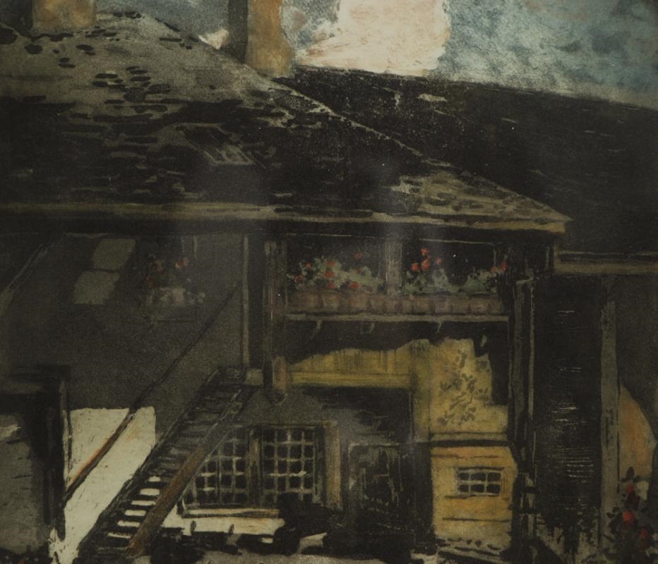 Richard Ranft | The Farmyard (1901) | MutualArt