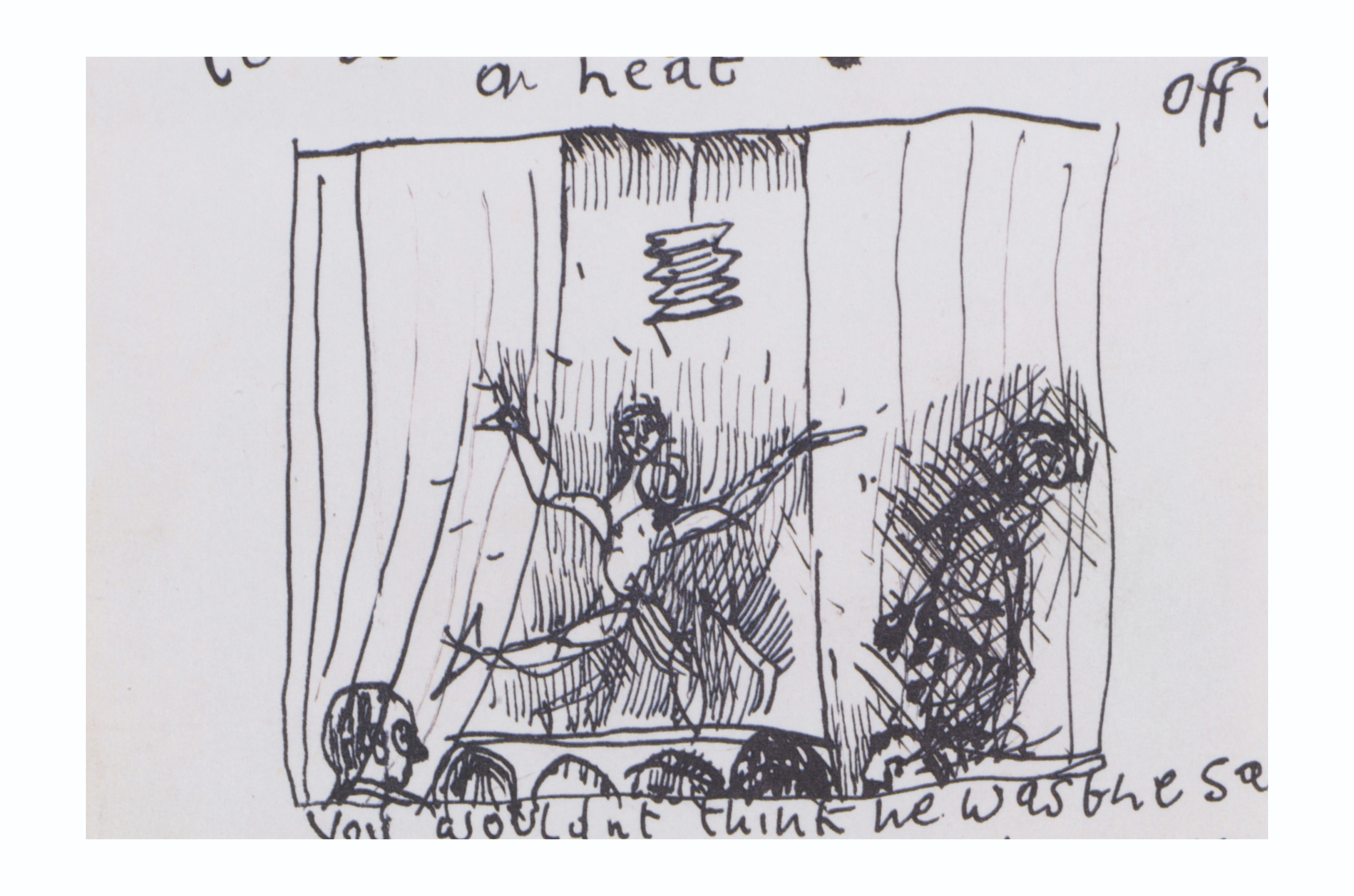 Artwork by Lucian Freud, Encore, Made of offset lithograph mounted on card